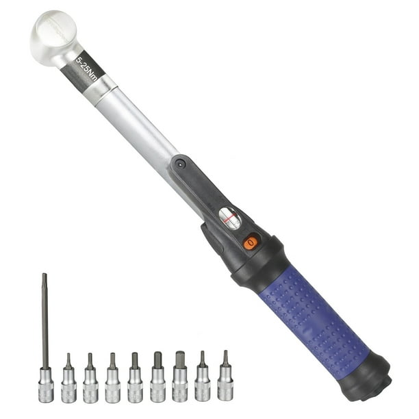 CyclingDeal 3/8 Inch Bicycle Drive Slipping Torque Wrench Range 5-25Nm CyclingDeal 3/8 Inch Bicycle Drive Slipping Torque Wrench Range 5-25Nm